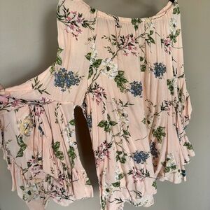 Floral Off-Shoulder Blouse